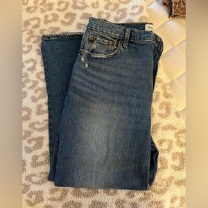 Abercrombie ultra high rise kick flare jeans